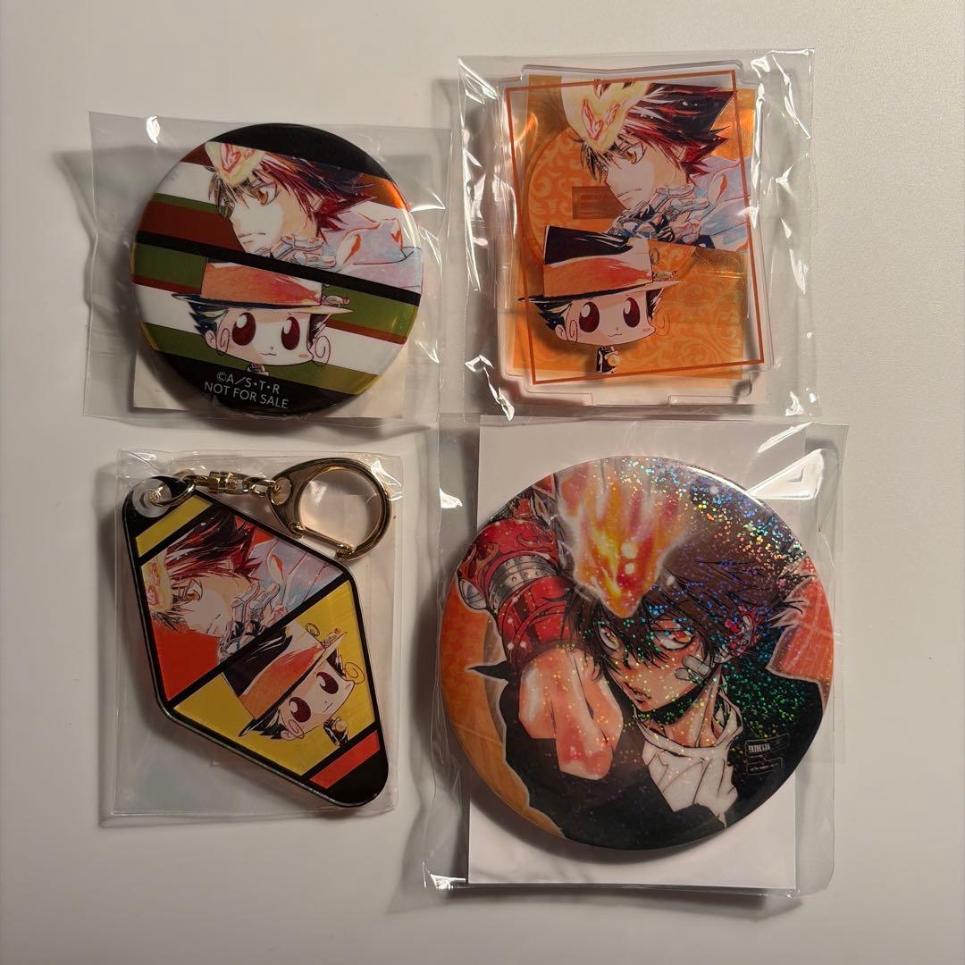 家庭教師ヒットマンREBORN! 缶バッジ WJ50周年展 沢田綱吉