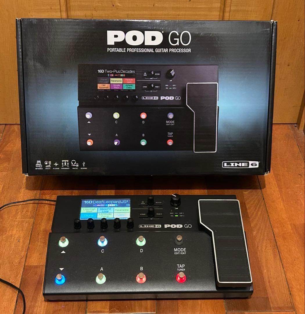 最終値下げ！美品☆Line 6 POD Go ワイヤレスセット付き