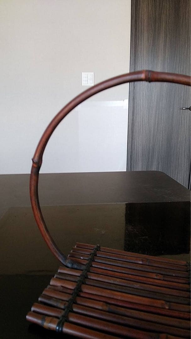 竹細工　茶道具　古道具　竹　花台　そば猪口　古竹