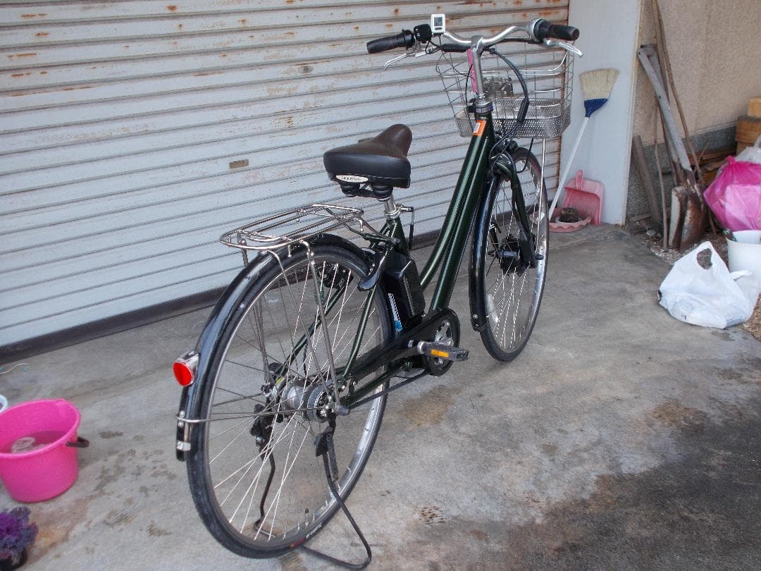 電動アシスト自転車　アルベルトｅ　引き取りの方。