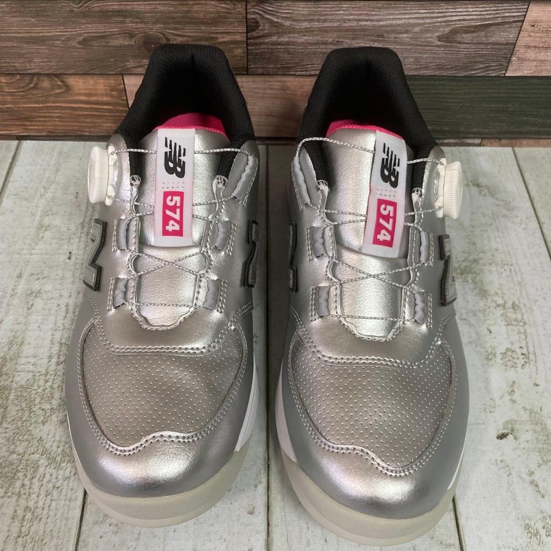 ✨新品✨ ニューバランス 574 v3 BOA ゴルフシューズ　ボア　25cm