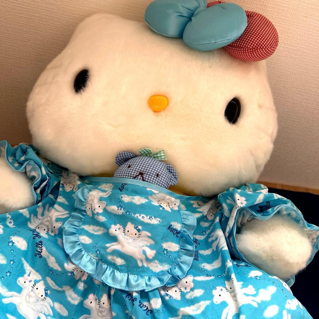 希少　新品　ユニコーン　25周年　ハローキティ　キティ　特大ぬいぐるみ