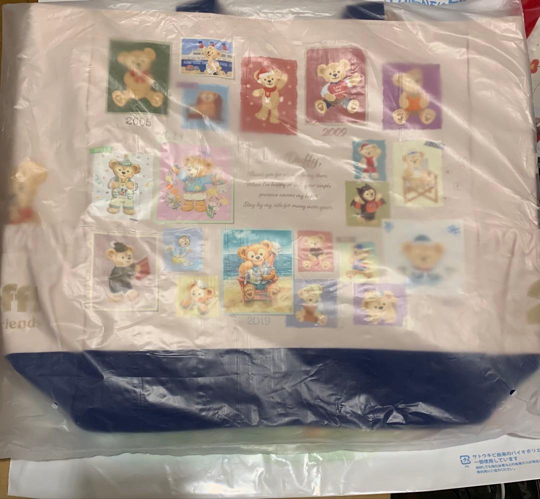 新品未使用 オンライン購入 ダッフィー 20周年 トートバッグ 販売終了品