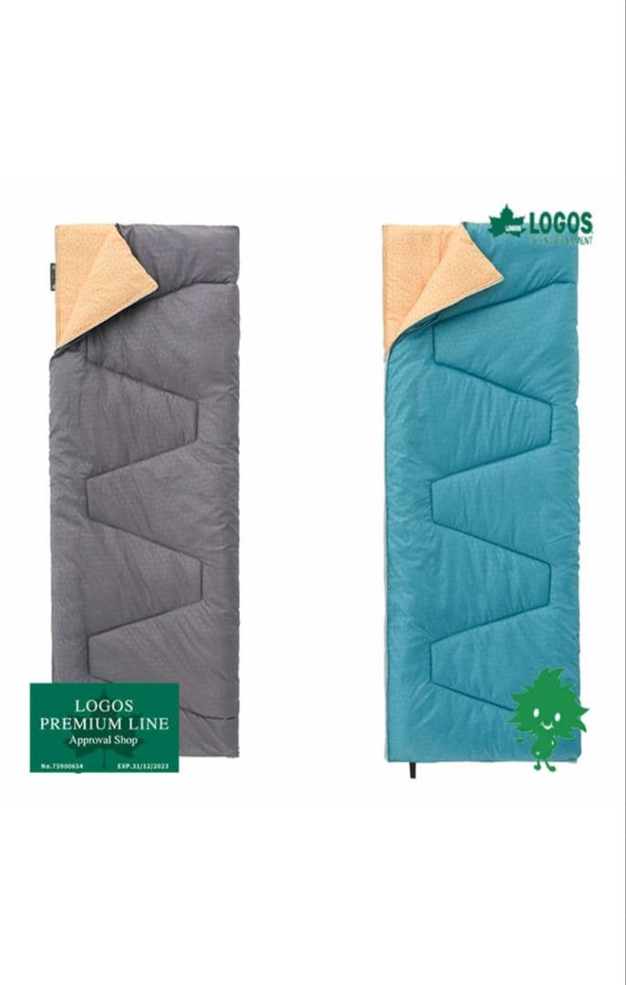 アウトドア寝具 LOGOS MINIVAN-FIT SLEEPING BAG-2 BD