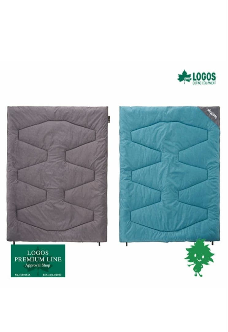 アウトドア寝具 LOGOS MINIVAN-FIT SLEEPING BAG-2 BD