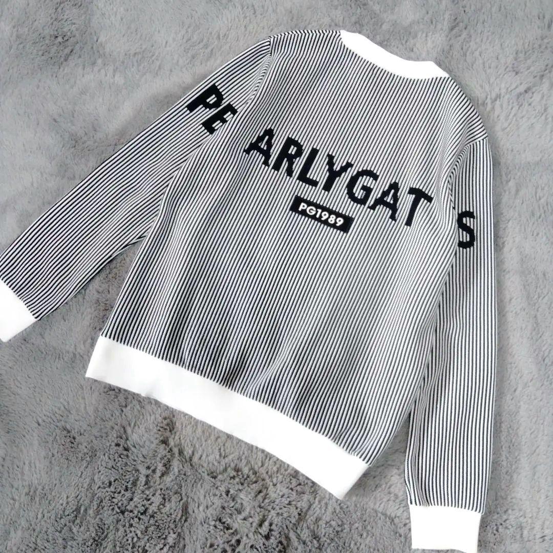 【極美品】PEARLY GATES☆ビッグロゴ☆ニット☆LL ゴルフ/スポーツ