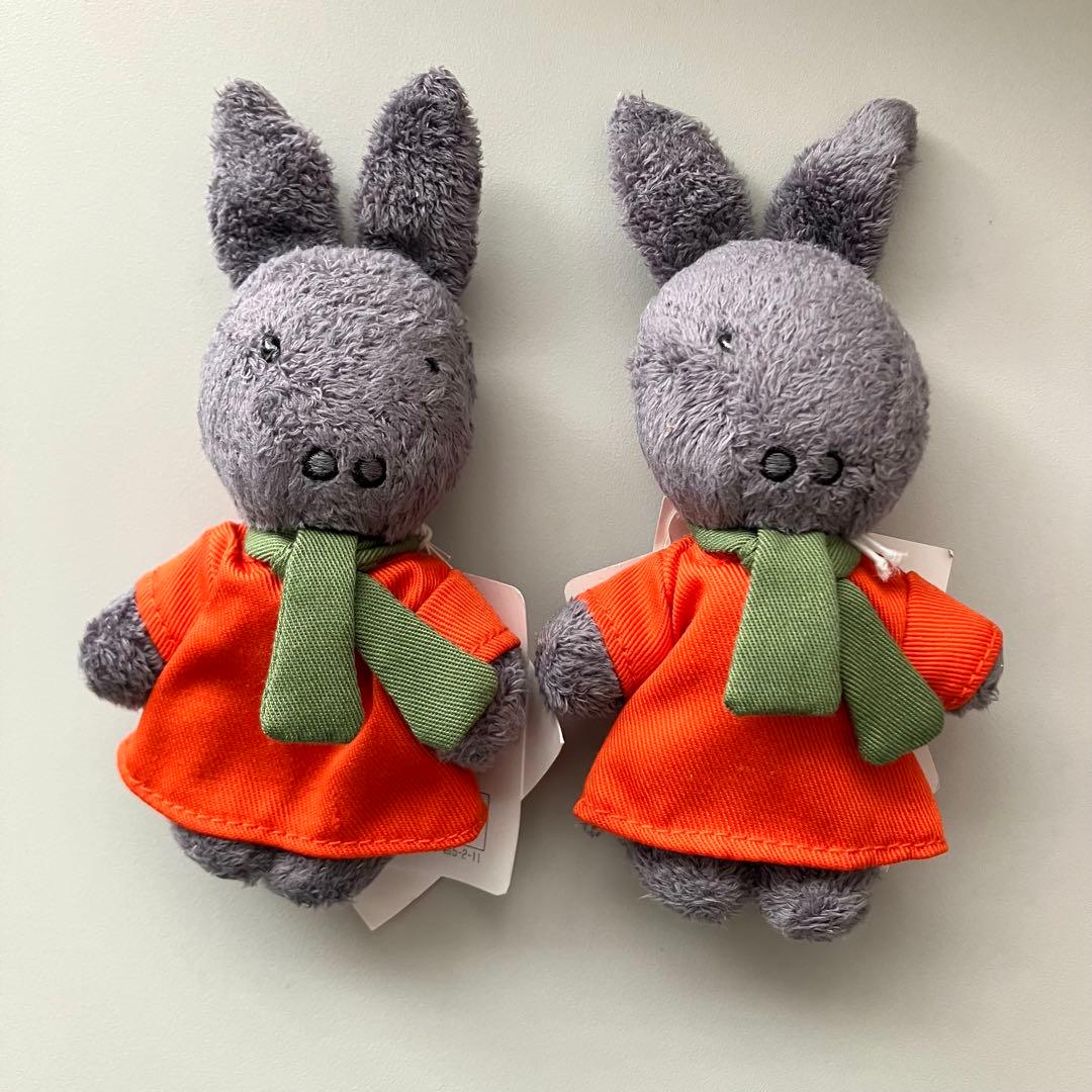 ディックブルーナ ミニドールコレクション ロバさん 2体セット セキグチ製 新品