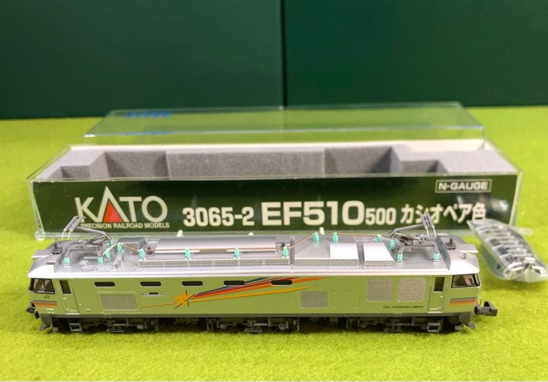 【中古・美品】KATO 3065-2 EF510-500 カシオペア色