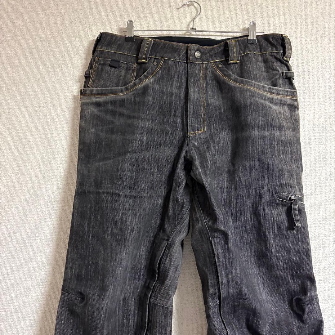 レア✨希少 686×Levi's スノーボードウェア デニム生地 パンツ XL