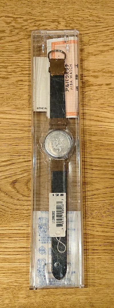 ウォルトディズニーワールド25周年記念 革製腕時計