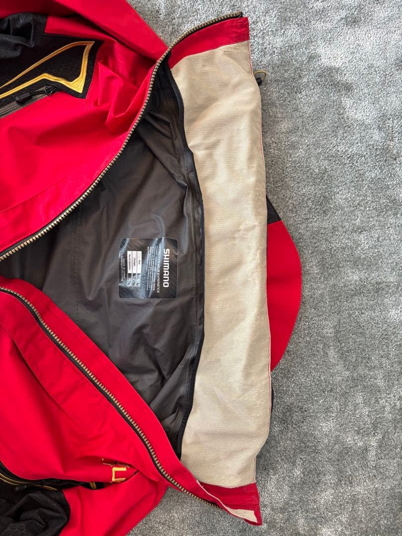 シマノ NEXUS ネクサス レインスーツ(上着のみ) Mサイズ