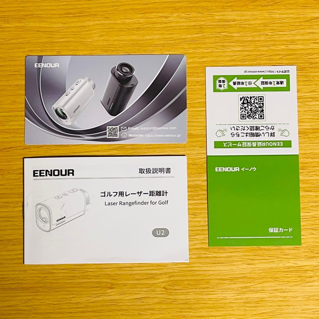 【ほぼ新品】EENOUR ゴルフレーザー距離計U2 ブラック