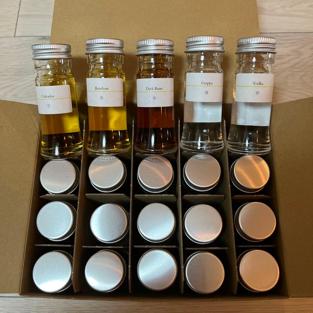 ソムリエ・ワインエキスパート　ハードリカー＆リキュールセット