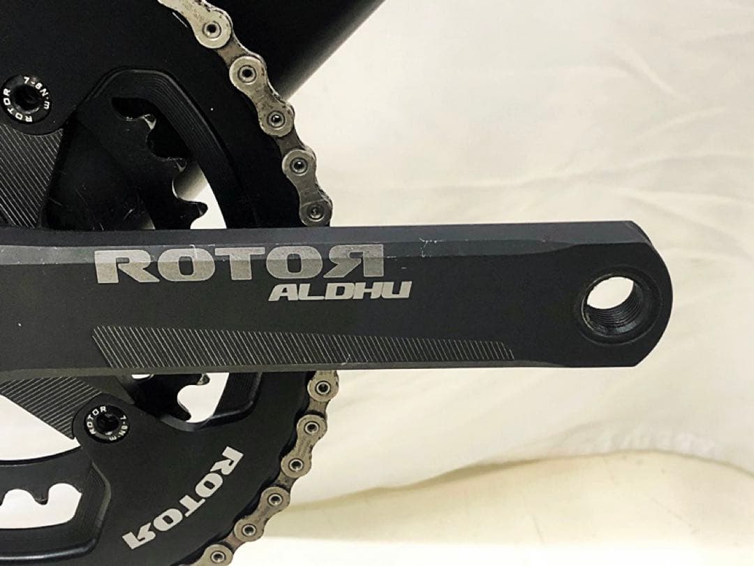 ROTOR ALDHU Q-RINGS 楕円 165mm ショートクランク