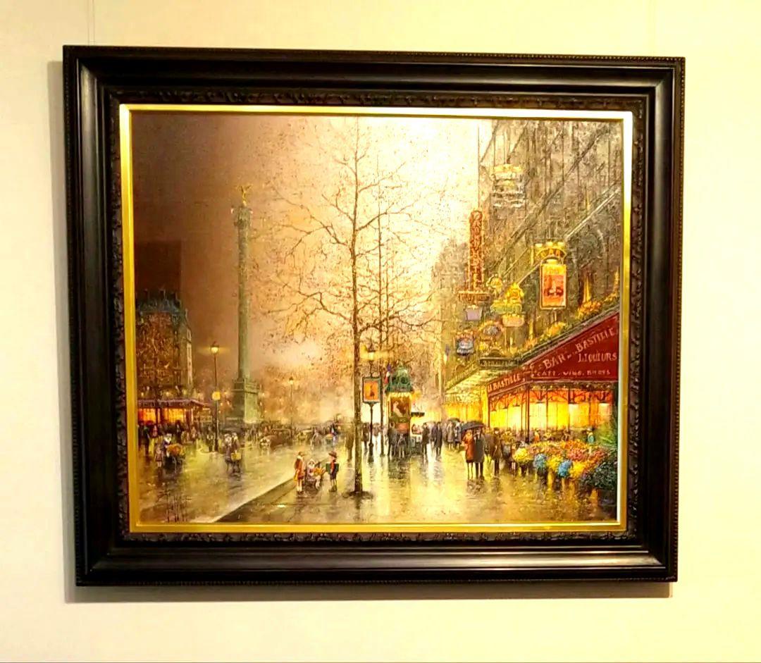 ギィ・デサップ (GUY DESSAPT) パリ、バスティーユ広場の夜