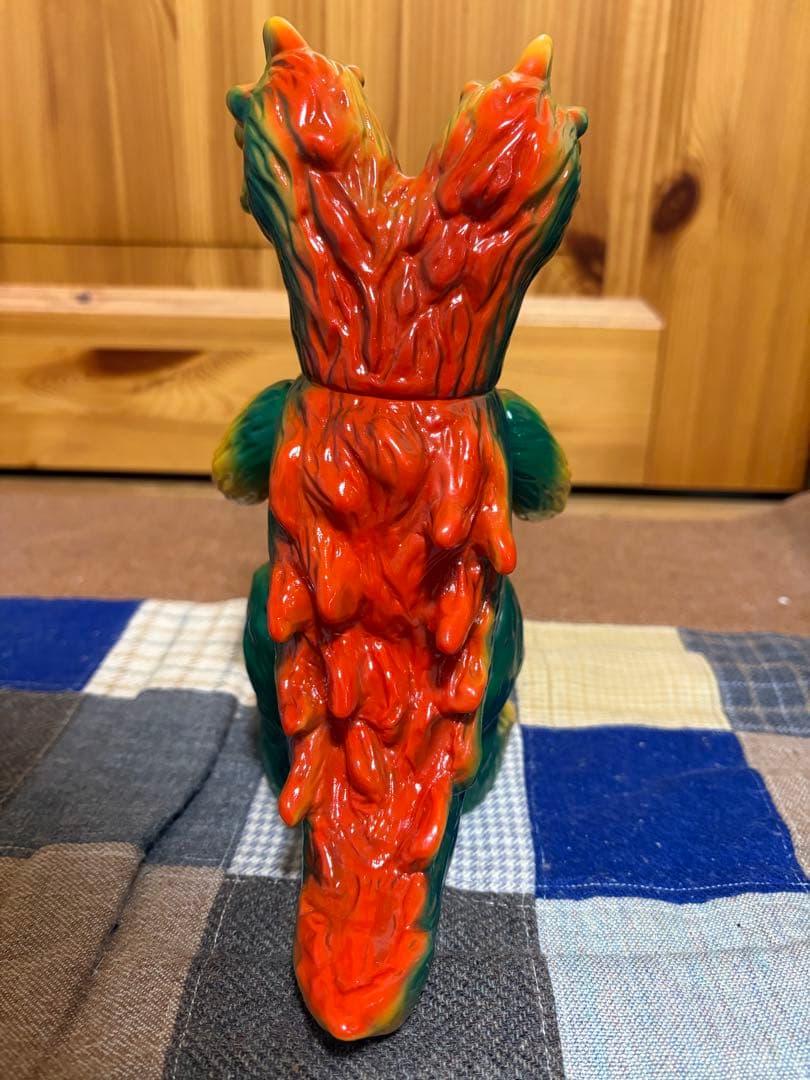 [美品]バロン350 マルサンのソフビ怪獣シリーズ 火山怪獣