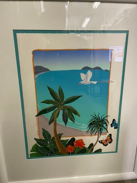 絵画　　花と鳥