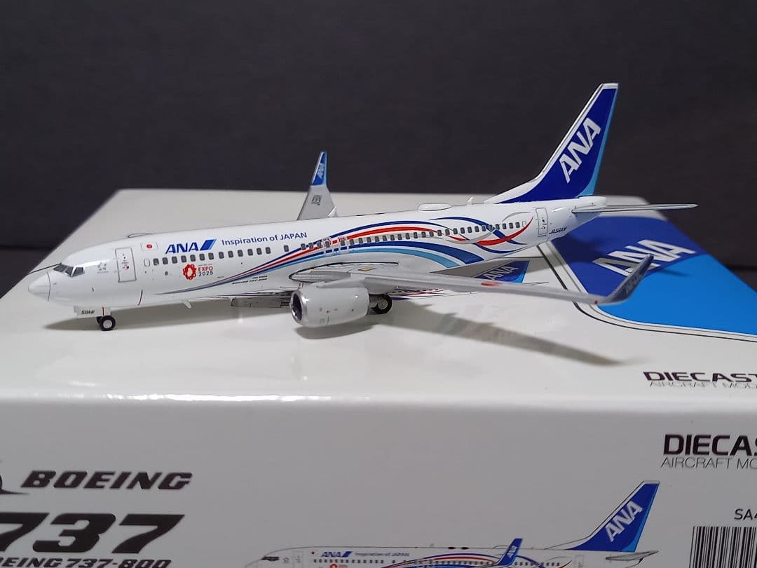 航空機・ヘリコプター 1/400 ANA B737-881 JA58AN EXPO2025