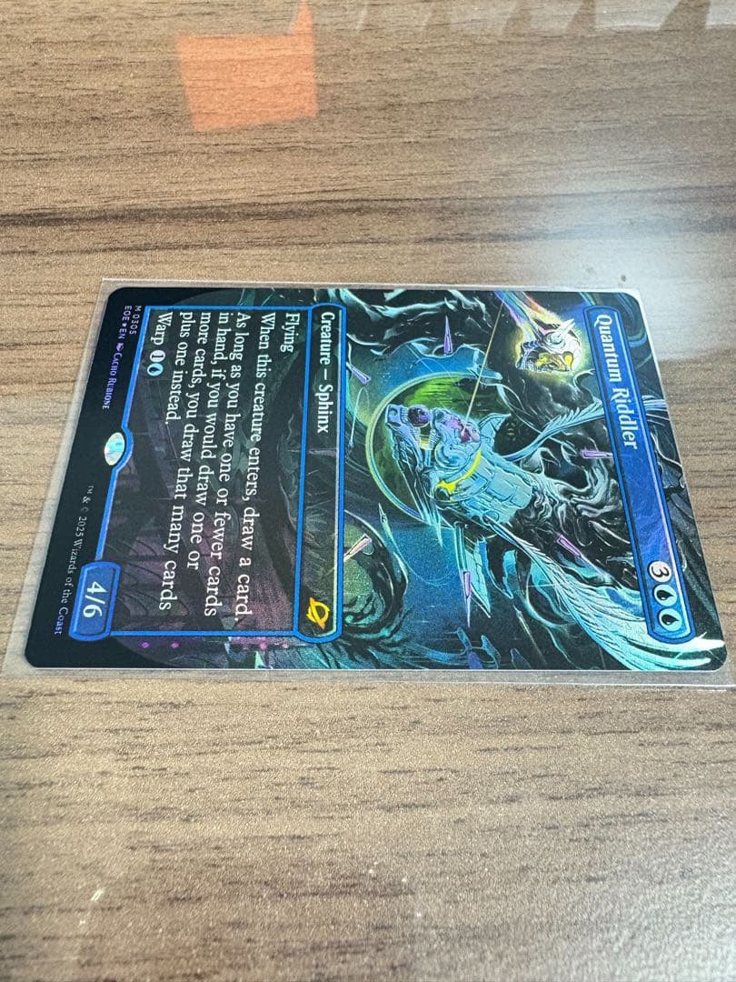 量子の謎かけ屋/Quantum Riddler ボーダレスfoil英 EOE