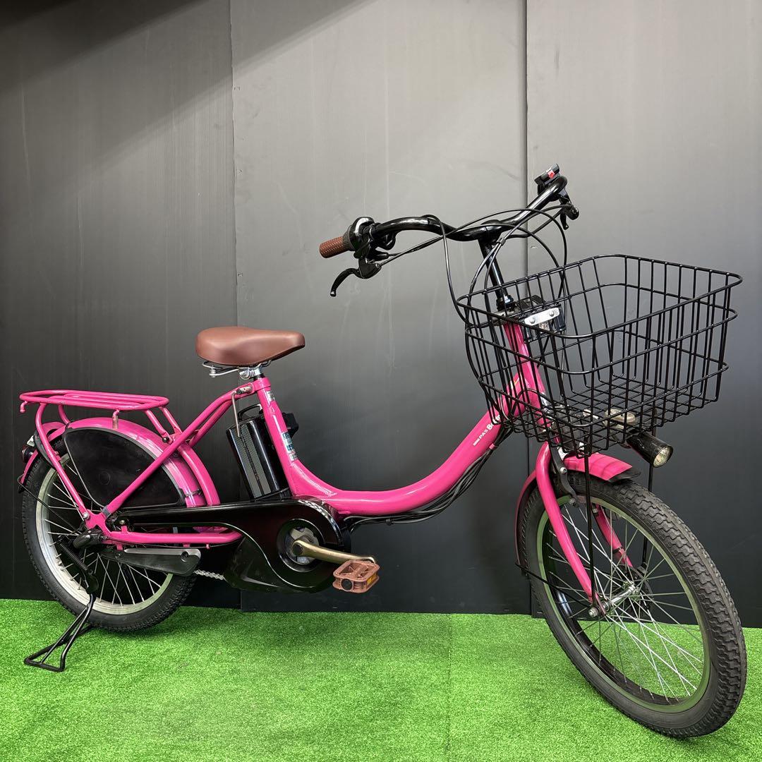 電動自転車 YAMAHA PAS Babby ピンク 3人乗り対応　63