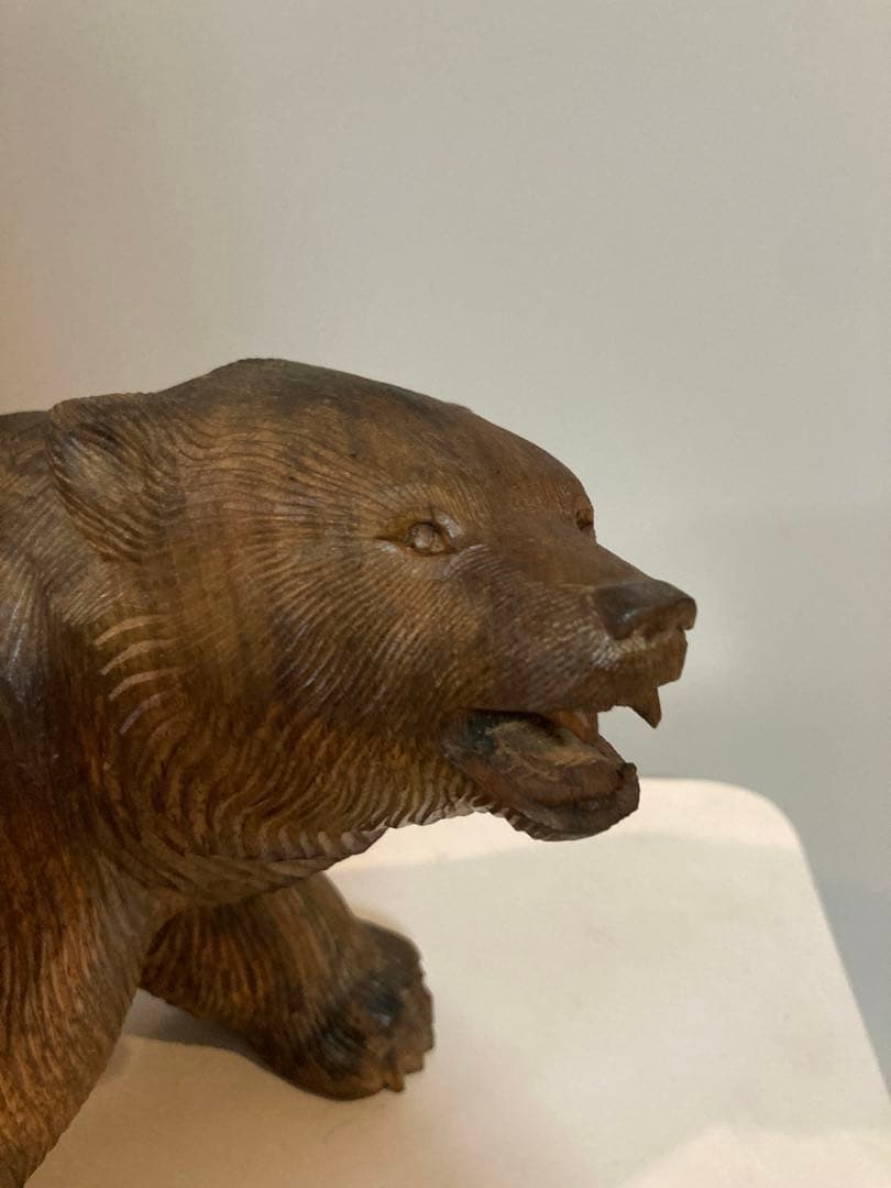 八雲　加藤貞夫　木彫熊　貴重