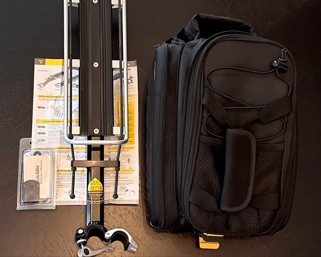 TOPEAK(トピーク） MTX トランクバッグ ＋ MTX ビームラック