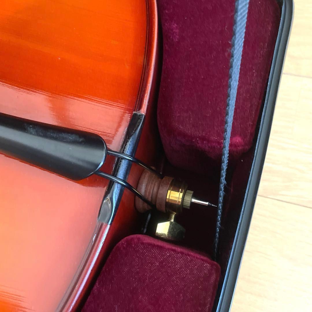 Qwerty出品 チェロ 4/4サイズ cello ハードケース付き