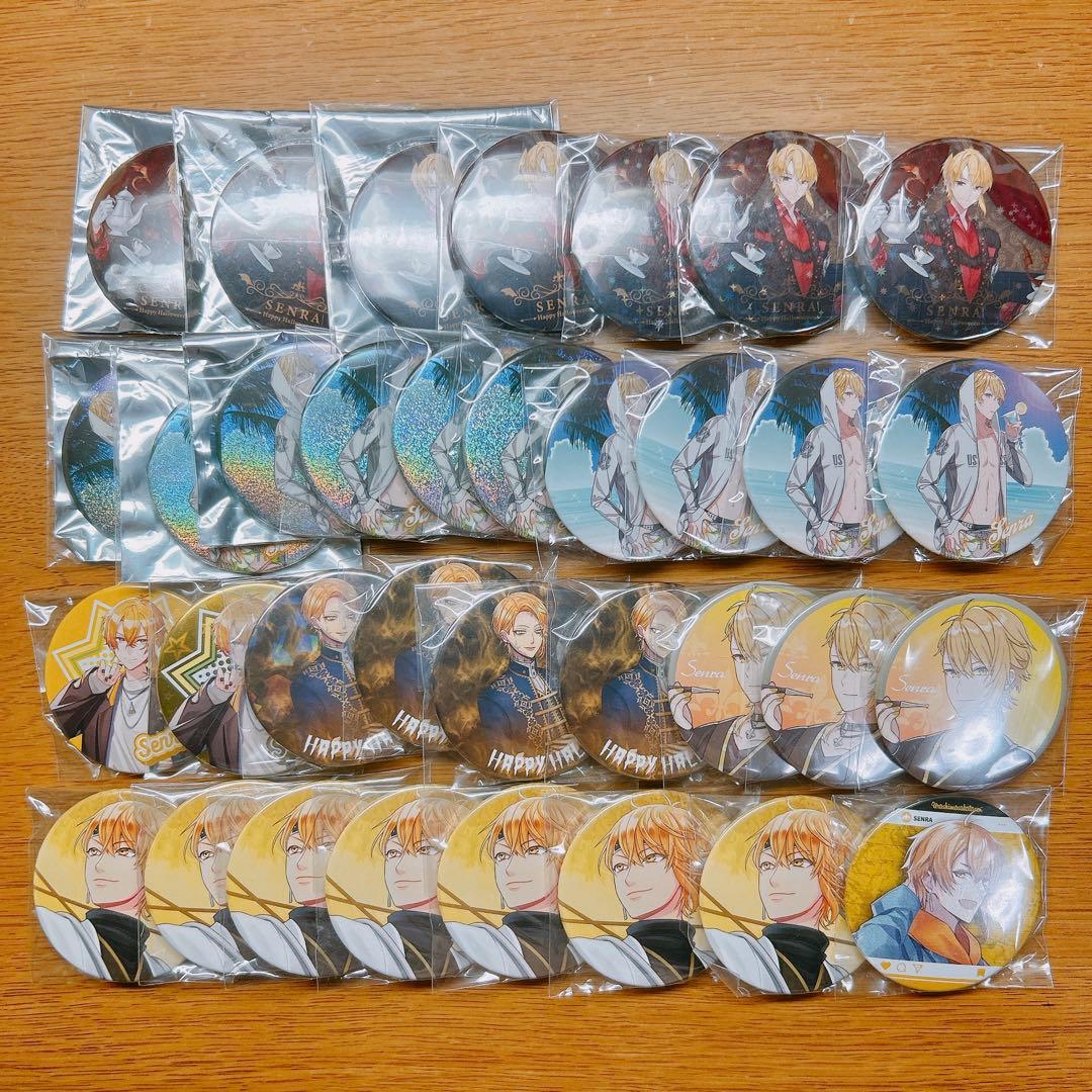 浦島坂田船 センラ サンタ YF 等身 ホロ 花魁 缶バッジ ハロパ ポカフェ