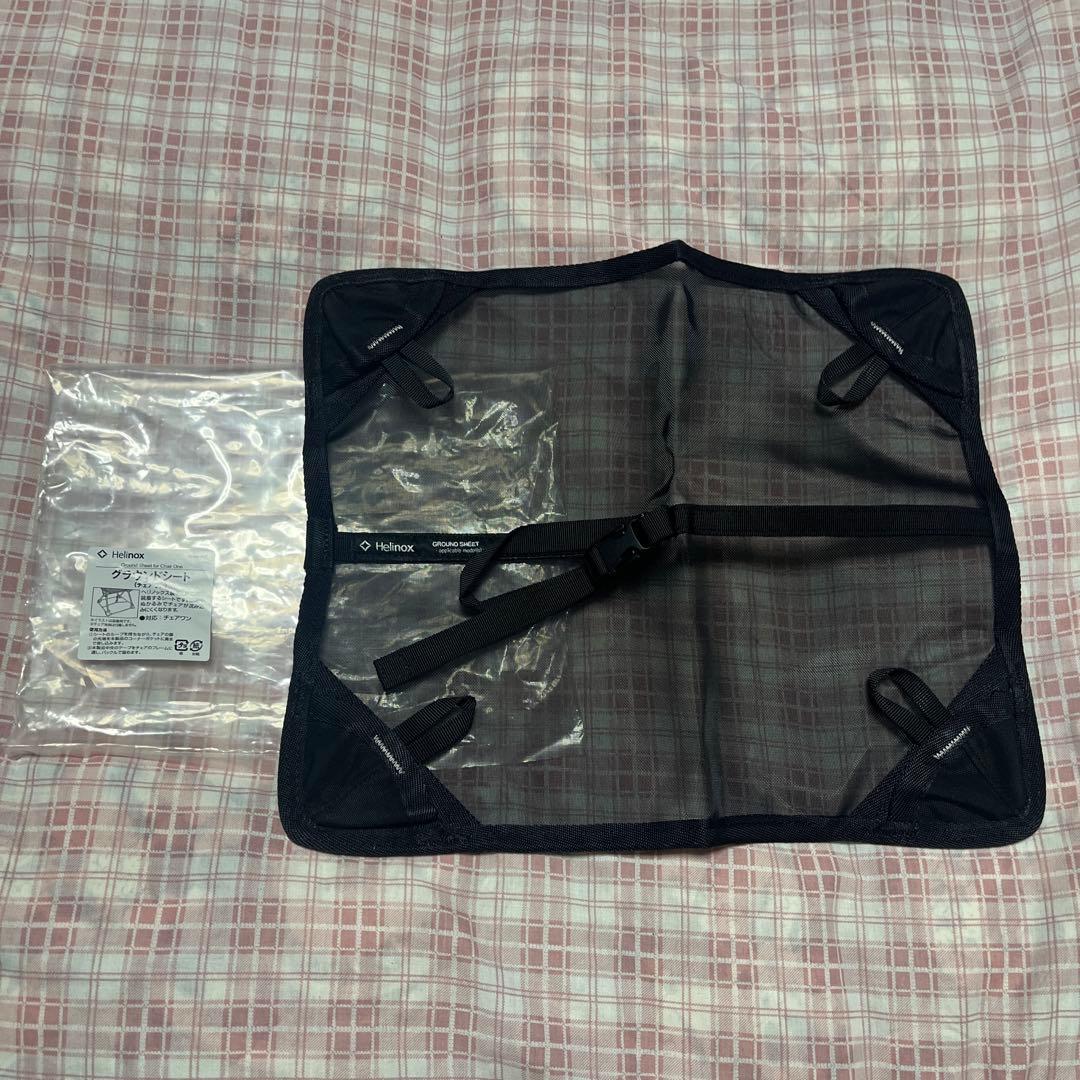 Helinox ヘリノックス チェアワン + 純正グランドシート 新品未使用