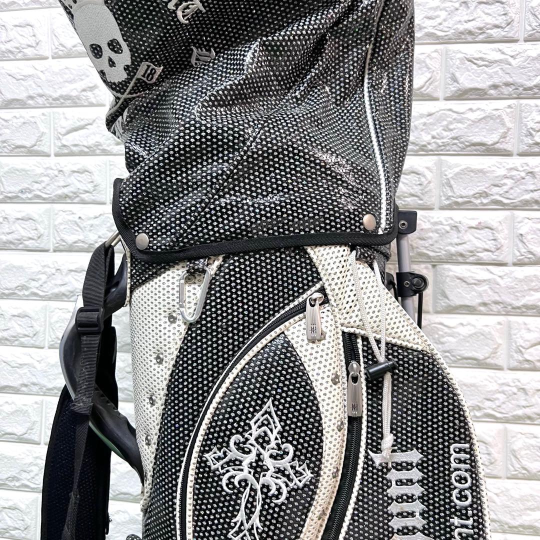 希少　BIRDIE HUNT キャディーバッグ　スタンド式　ラメ　軽量