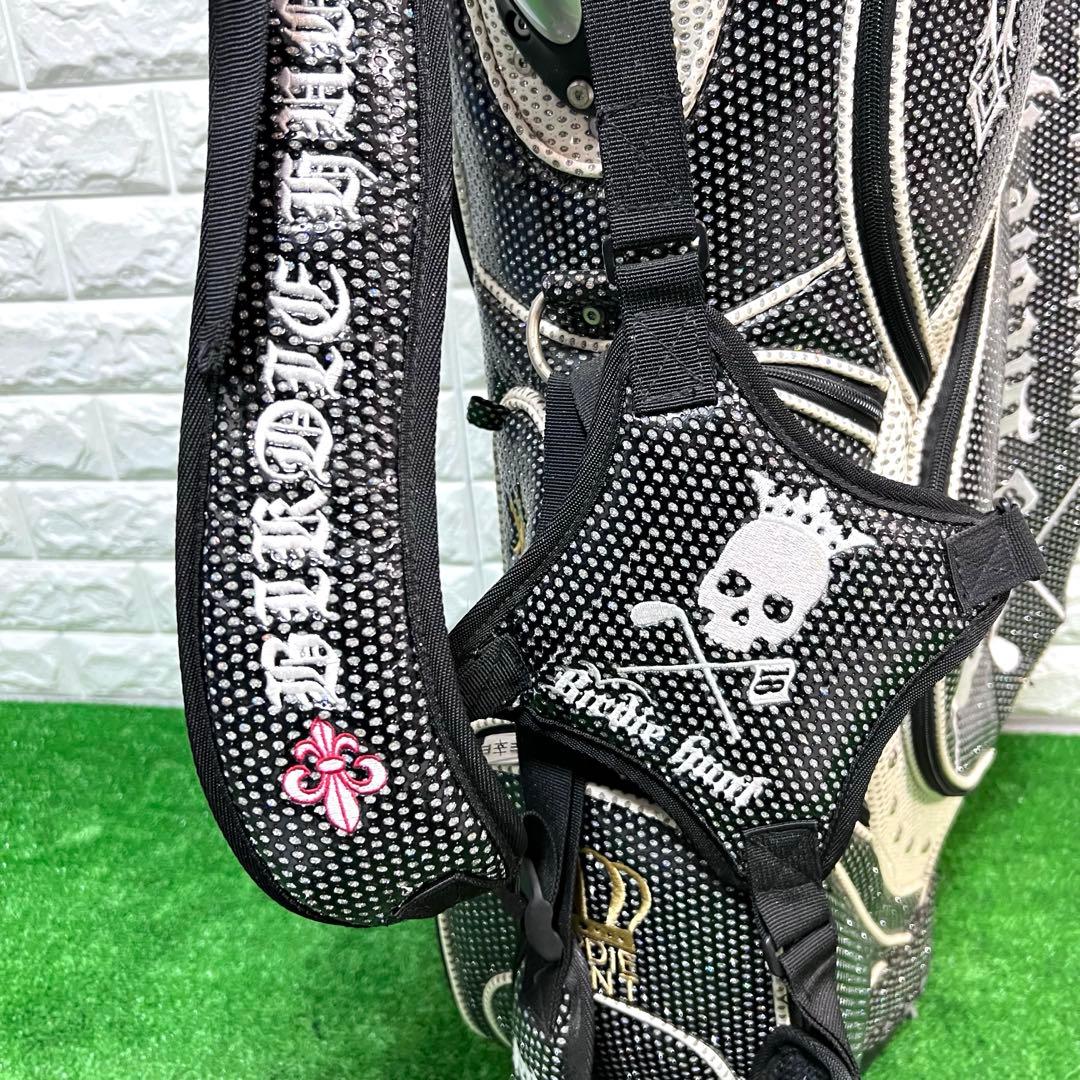 希少　BIRDIE HUNT キャディーバッグ　スタンド式　ラメ　軽量