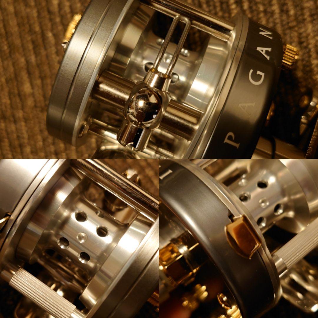 新品メガバスx五十鈴パガーニP200Lブラックパール/ゴールド シルバーカスタム