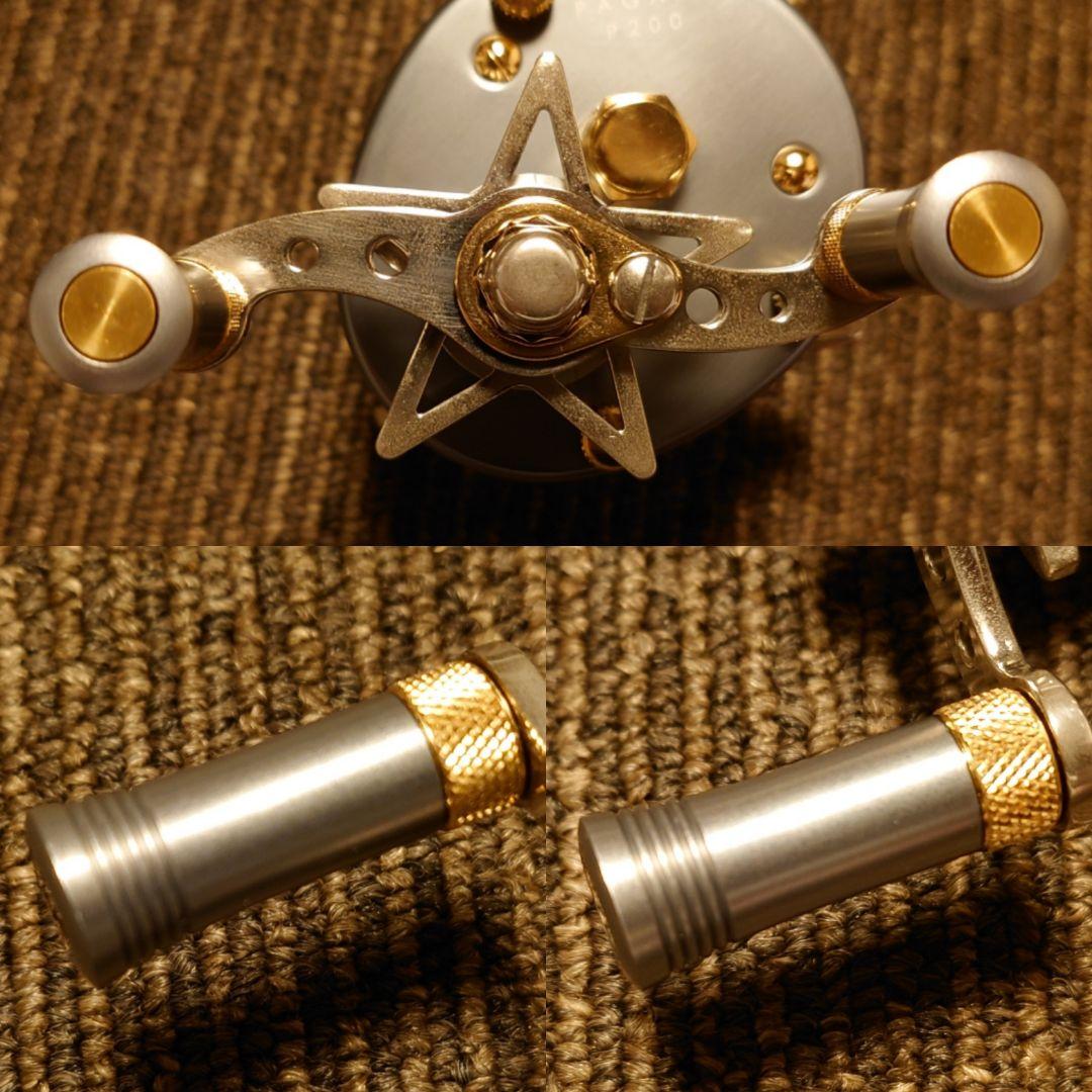 新品メガバスx五十鈴パガーニP200Lブラックパール/ゴールド シルバーカスタム