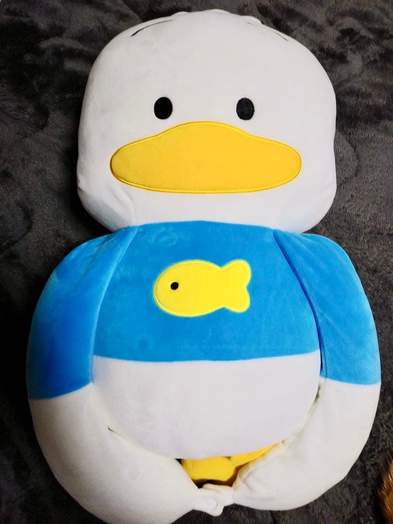 サンリオ はぴだんぶい ヴィレッジヴァンガード あひるのペックル ぬいぐるみ