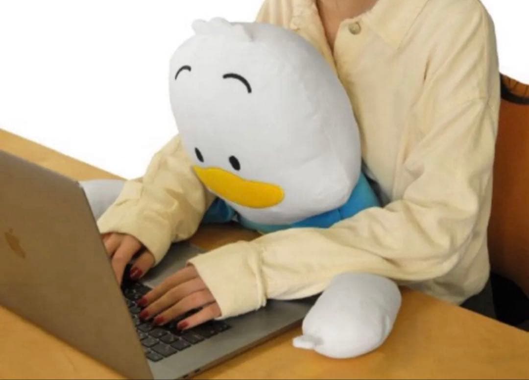 サンリオ はぴだんぶい ヴィレッジヴァンガード あひるのペックル ぬいぐるみ