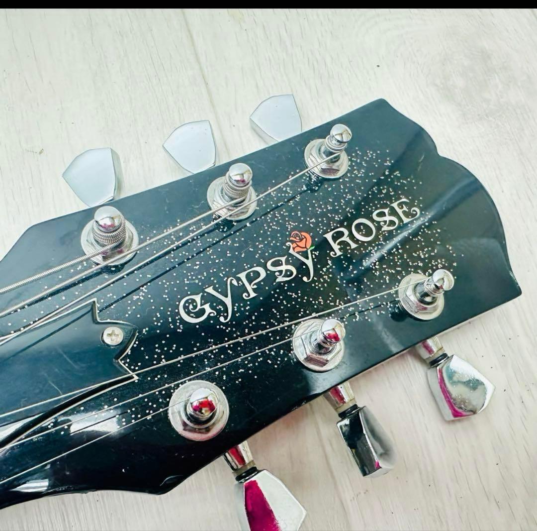 レスポールタイプ エレキギター ブラック