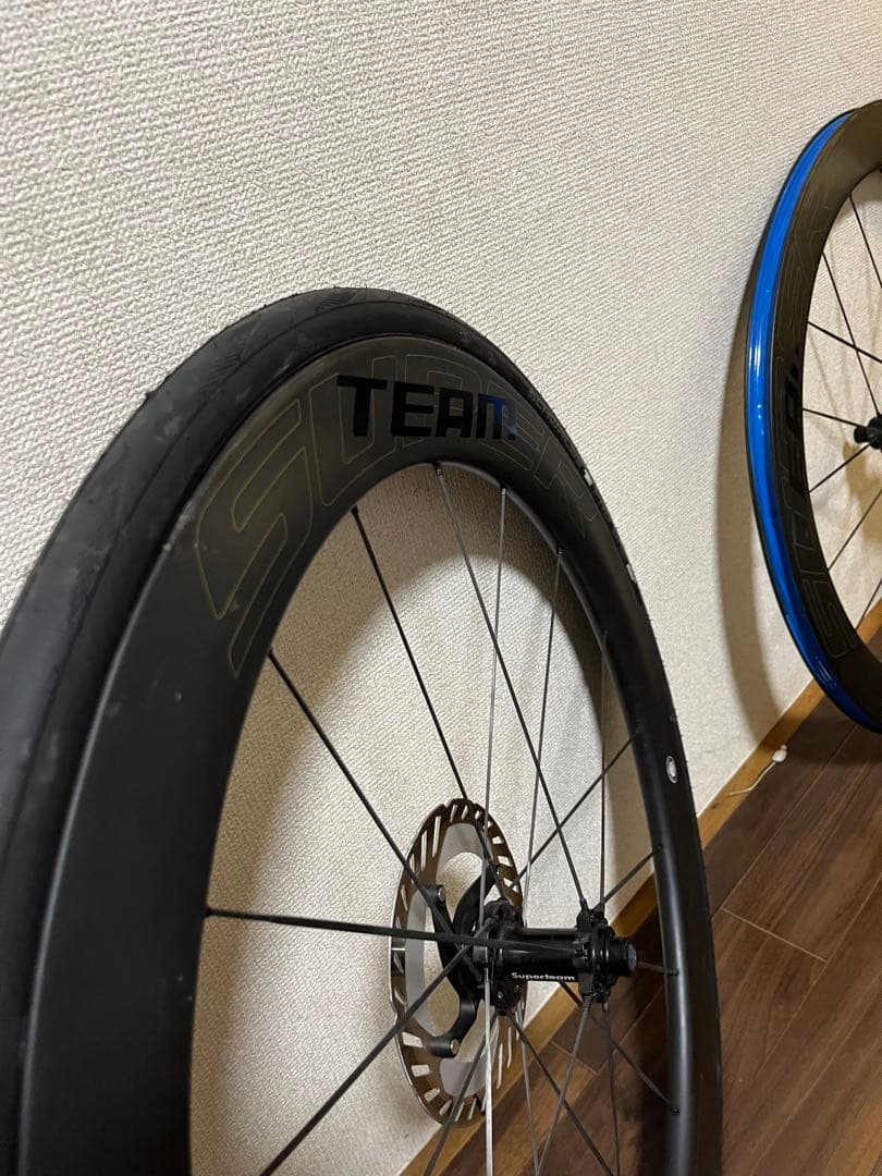 superteam cx22 カーボンホイール前後セット　値段決めっていない