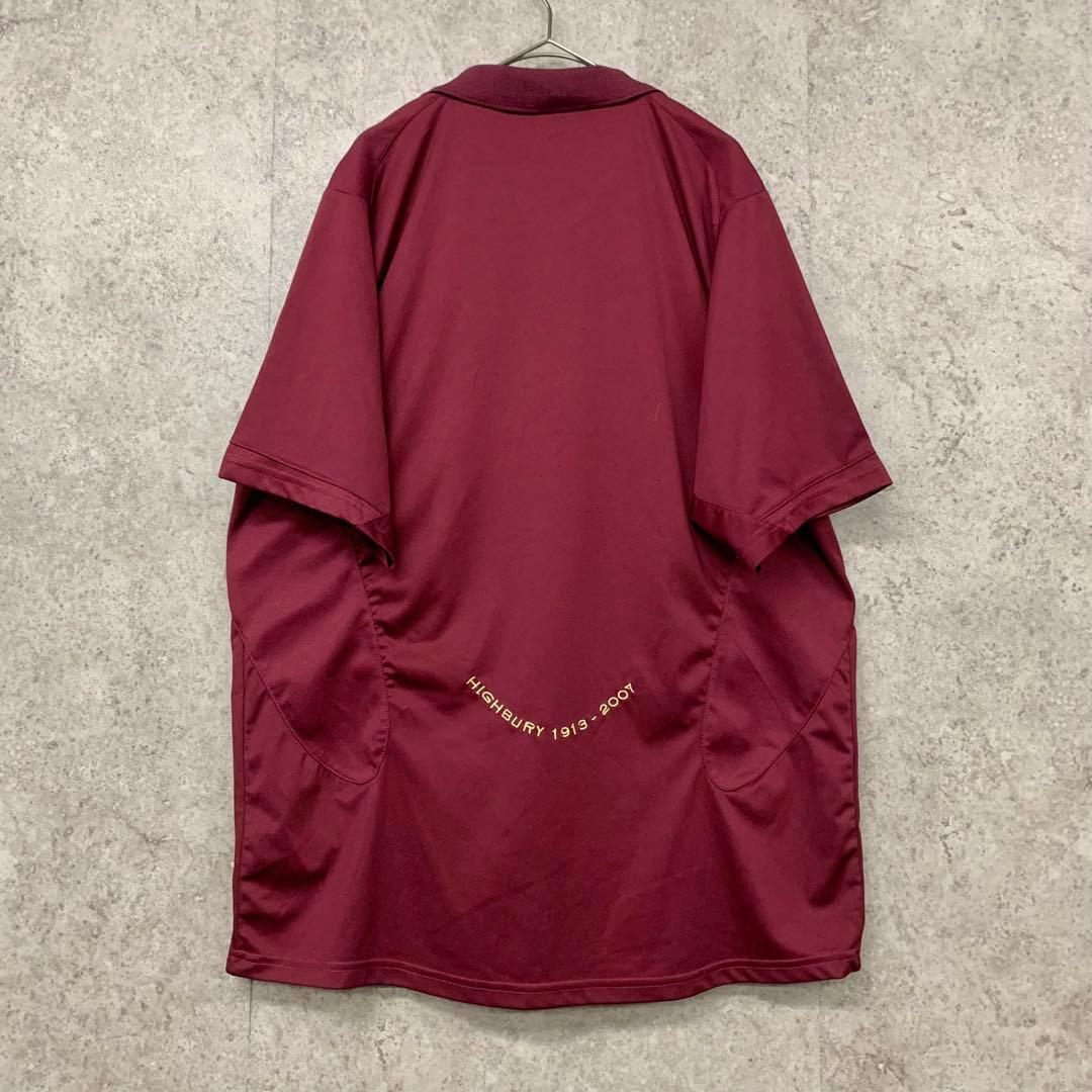 【激レア2XL☆EU輸入00s】NIKE アーセナルFC サッカーシャツ
