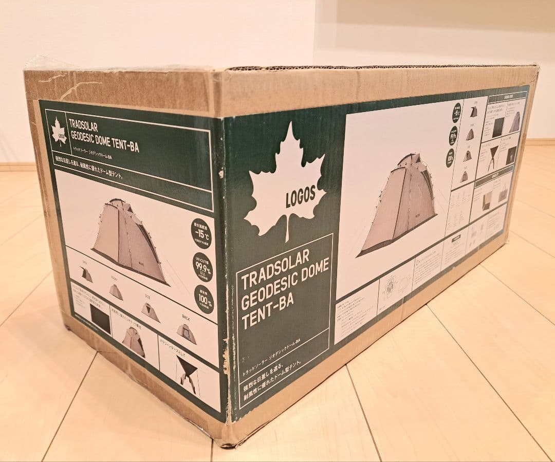 新品未使用品　ロゴス トラッドソーラー ジオデシックドーム-BA　テント