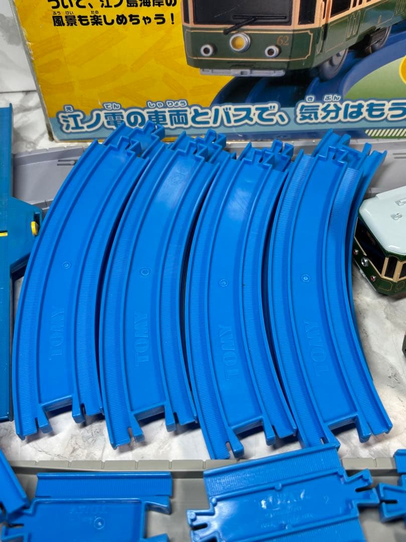 江ノ電 電車とバスの旅 セット ( 廃版プラレール ) 欠品なし