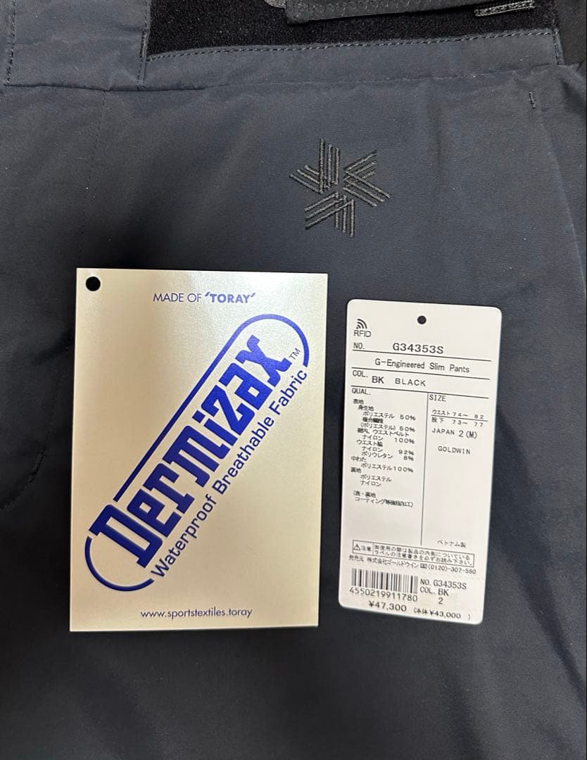 GOLDWIN ゴールドウイン スキーウェア パンツ メンズ 2025 M
