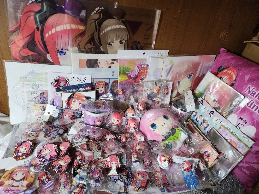 五等分の花嫁 中野二乃 グッズまとめ売り 128点 アニメグッズ 大量