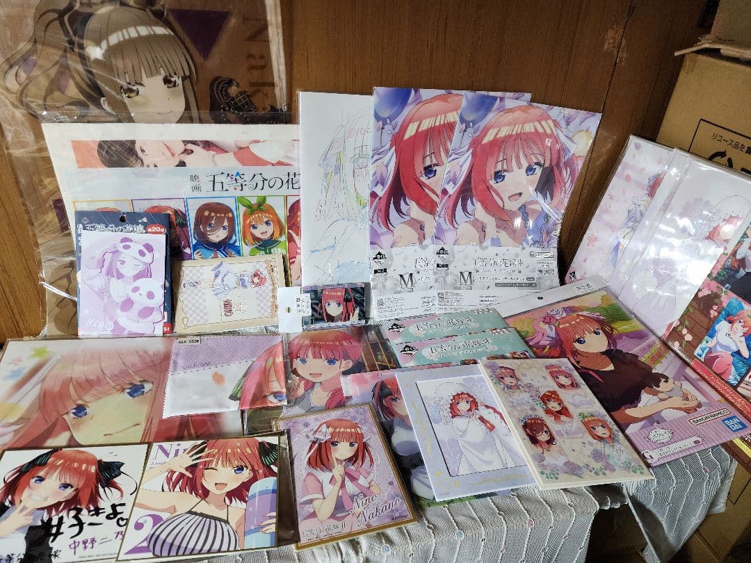 五等分の花嫁 中野二乃 グッズまとめ売り 128点 アニメグッズ 大量