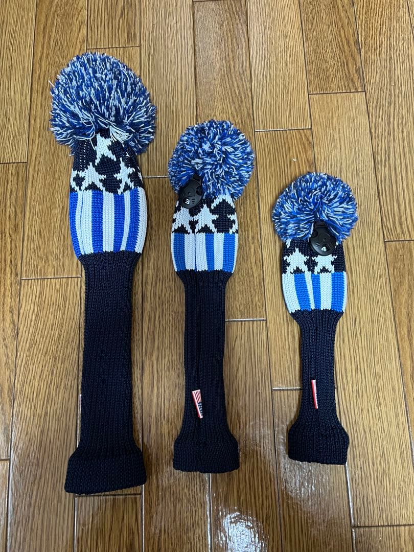 スリクソン　スタンド　キャディバッグ　ネイビー　アイアンカバー　ヘッドカバー付き