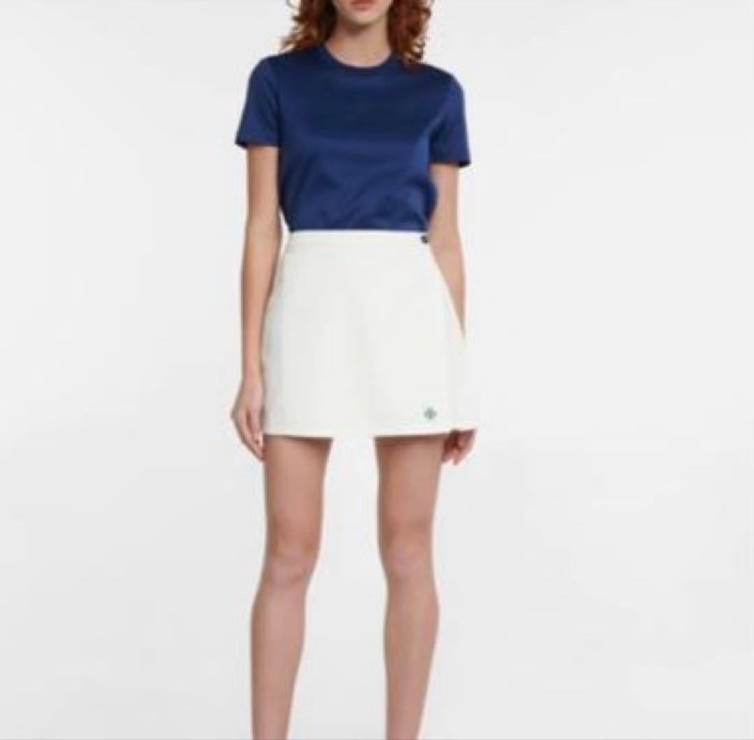 TORY BURCH 【新品未使用タグ付き】ラップテニススカートスノーホワイト