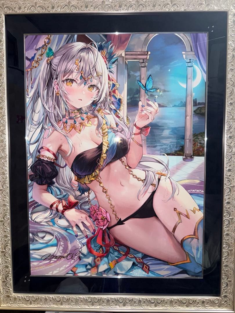 み*る様 【月末/歳末SALE】【正規品】アールビバン版画 ももこ先生 DX版S