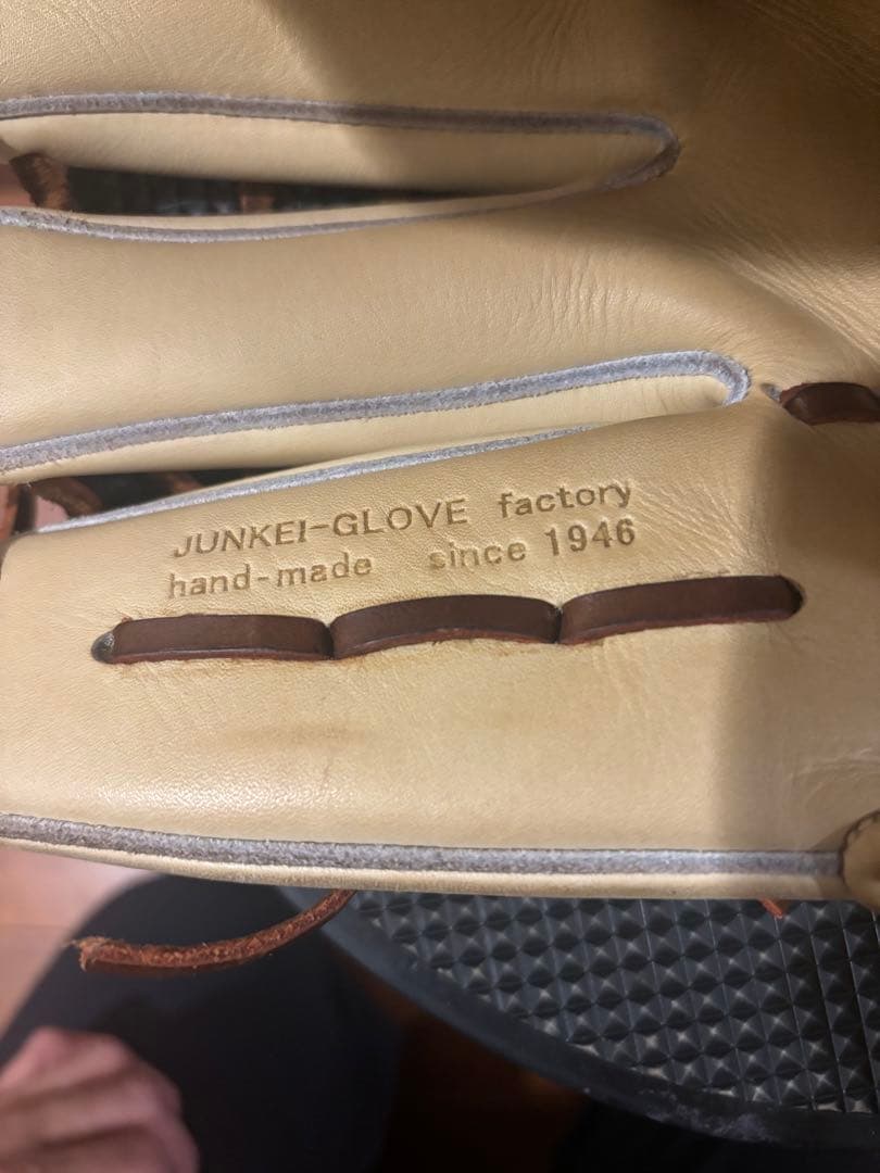 ジュンケイ アラミドモデル　硬式外野用グラブ 中古品