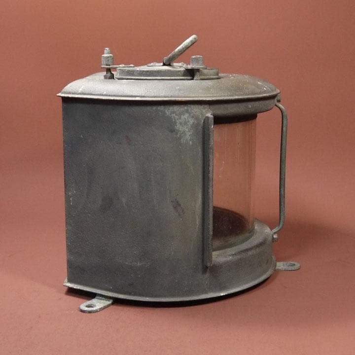 アンティーク マリンランプ 日本船燈(株) ランタン電気用 昭和39年9月製