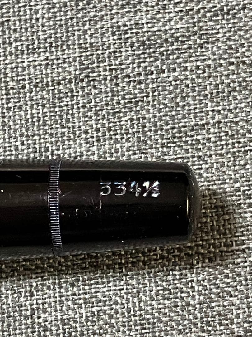 モンブラン 万年筆 334 1／2　BBスチールニブ　ウォータイムもの