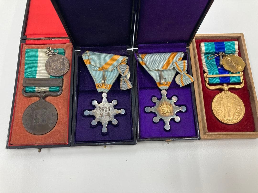 勲章　従軍記章 東京凱旋軍歓迎会 勲八等瑞宝章 日露戦争　戦前　天照皇大神